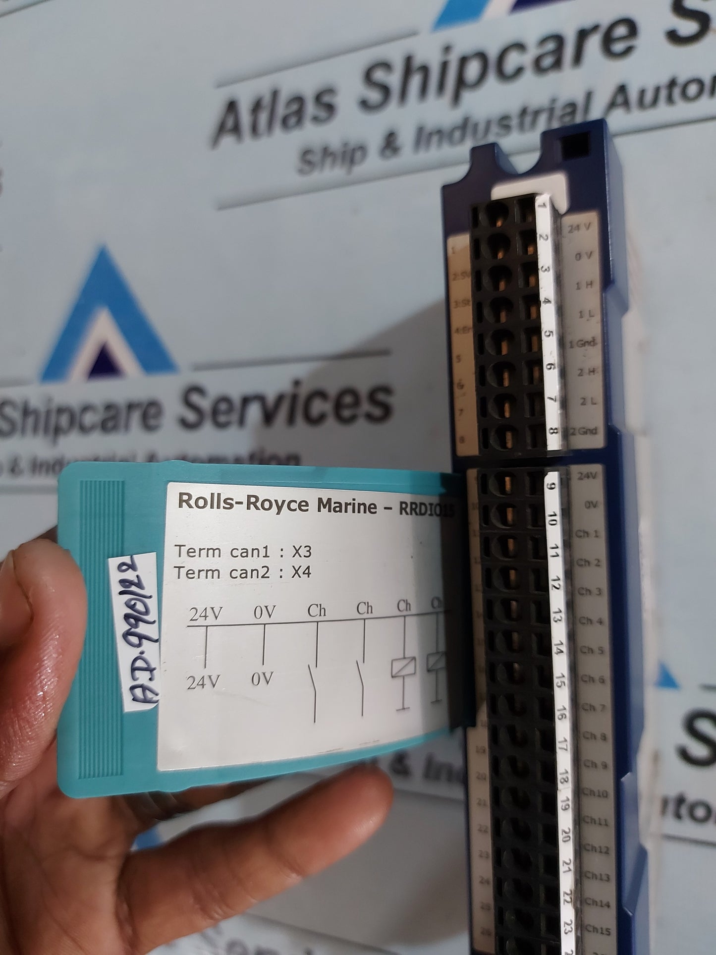 ROLLS-ROYCE MARINE RRDIO15 I/O MODULE