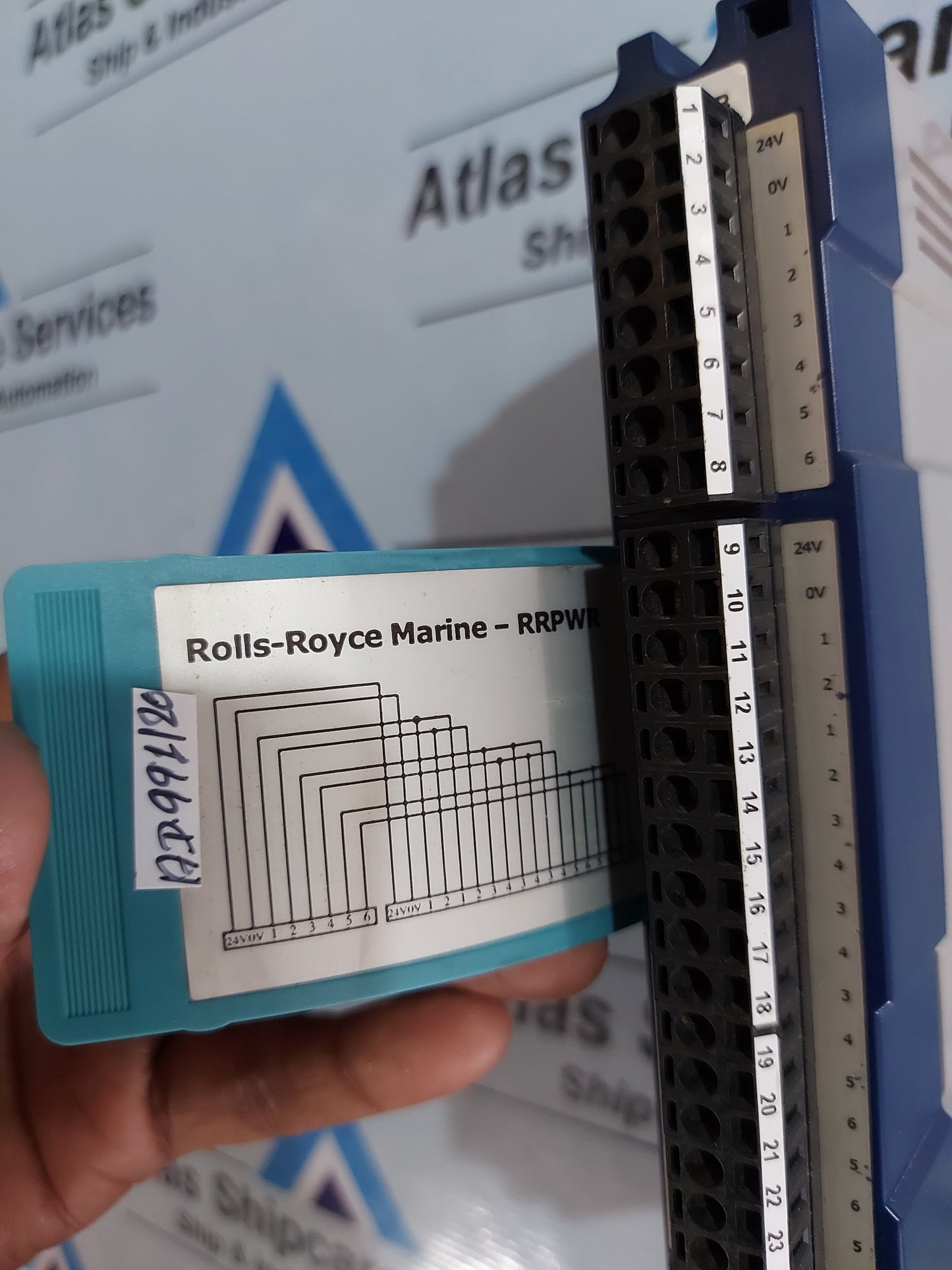 ROLLS-ROYCE MARINE RRPWR2006 I/O ALARM MODULE