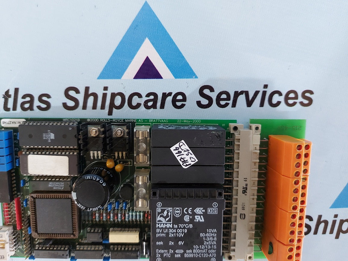 ROLLS-ROYCE WRC1021B CONTROLLER BOARD PN.63335