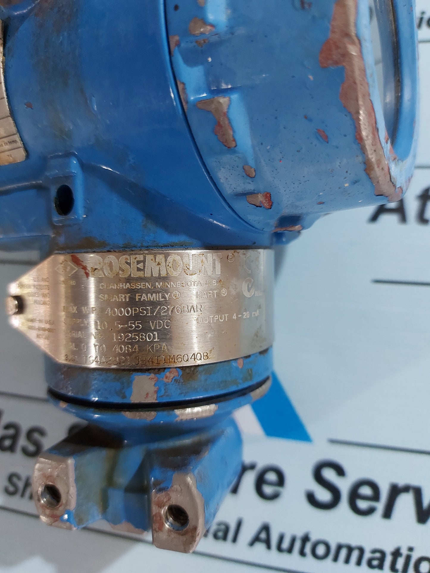 ROSEMOUNT 3051/3001 PRESSURE TRANSMITTER