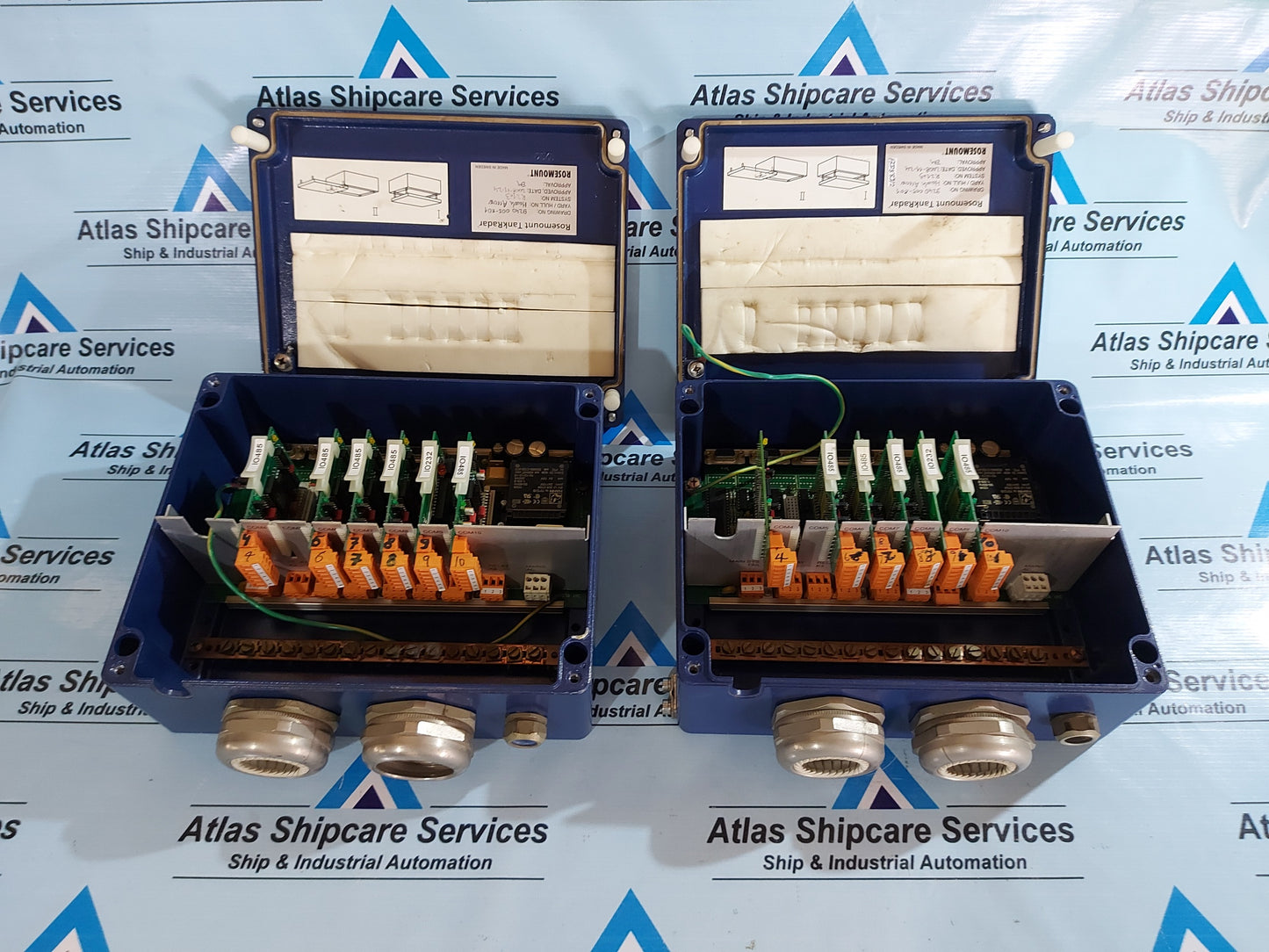 ROSEMOUNT TANKRADAR 9240 005-801 INPUT OUTPUT BOX