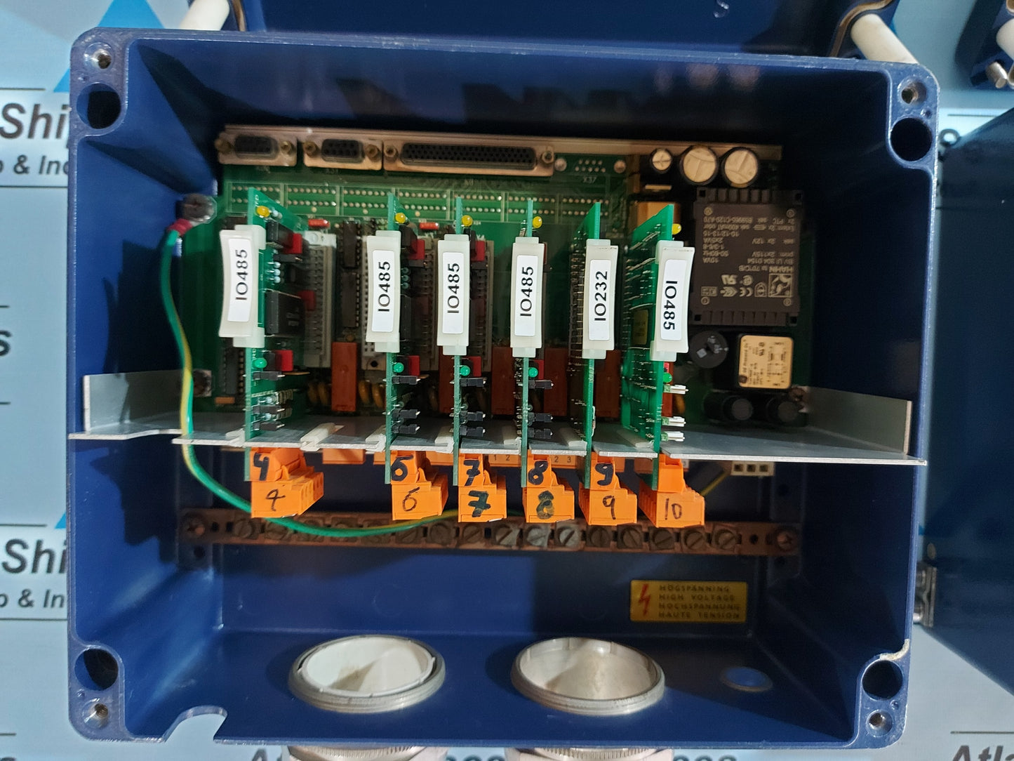 ROSEMOUNT TANKRADAR 9240 005-801 INPUT OUTPUT BOX