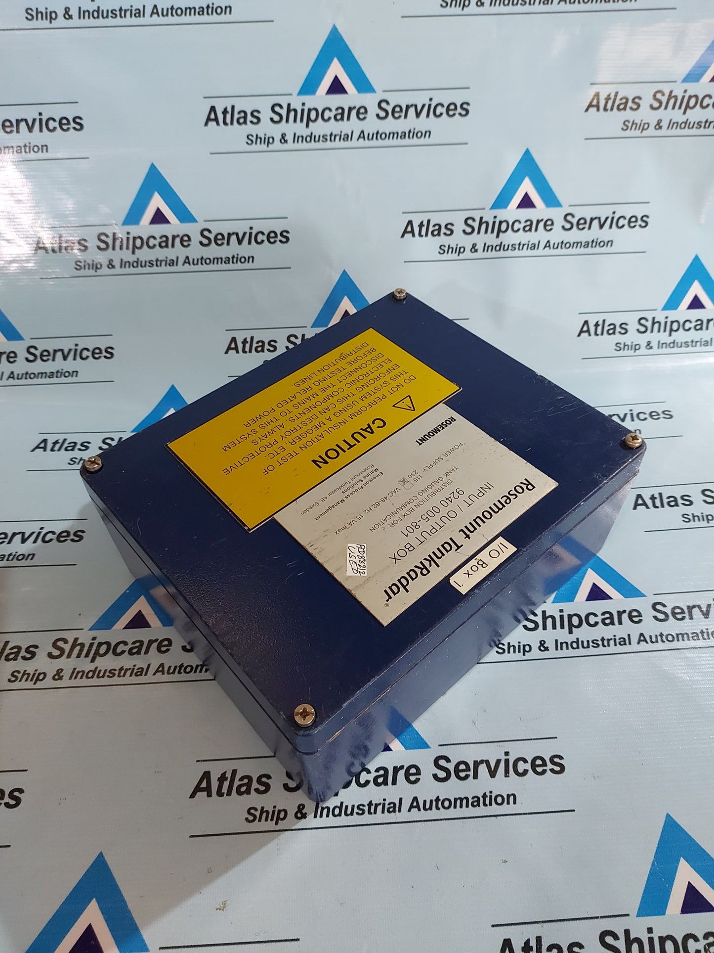 ROSEMOUNT TANKRADAR 9240 005-801 INPUT OUTPUT BOX