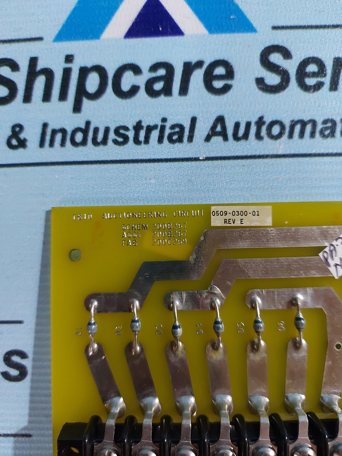 ROSS HILL CONTROLS 0509-0300-01 TB10 AUCTIONEERING CIRCUIT