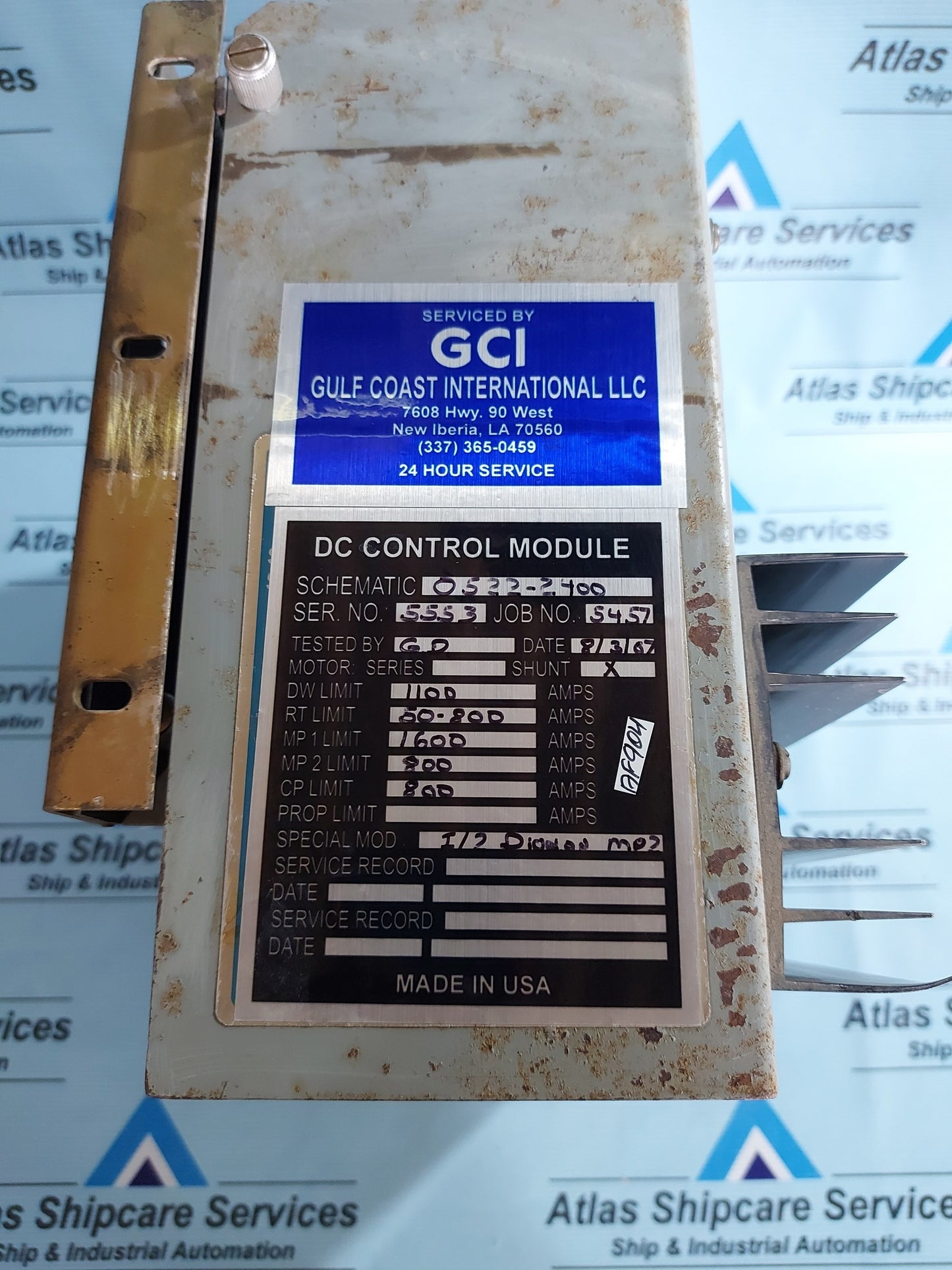 ROSS HILL CONTROLS 0522-2400 DC CONTROL MODULE