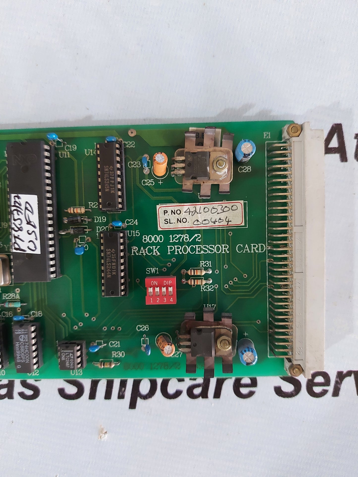 RPC 2100 RACK PROCESSOR CARD 8000 1278/2