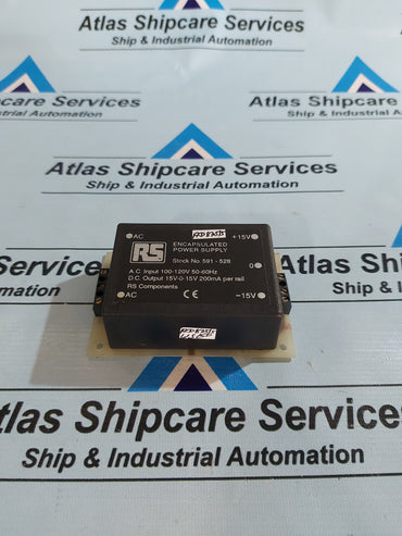 RS 592-947 ENCAPSULATED POWER SUPPLY