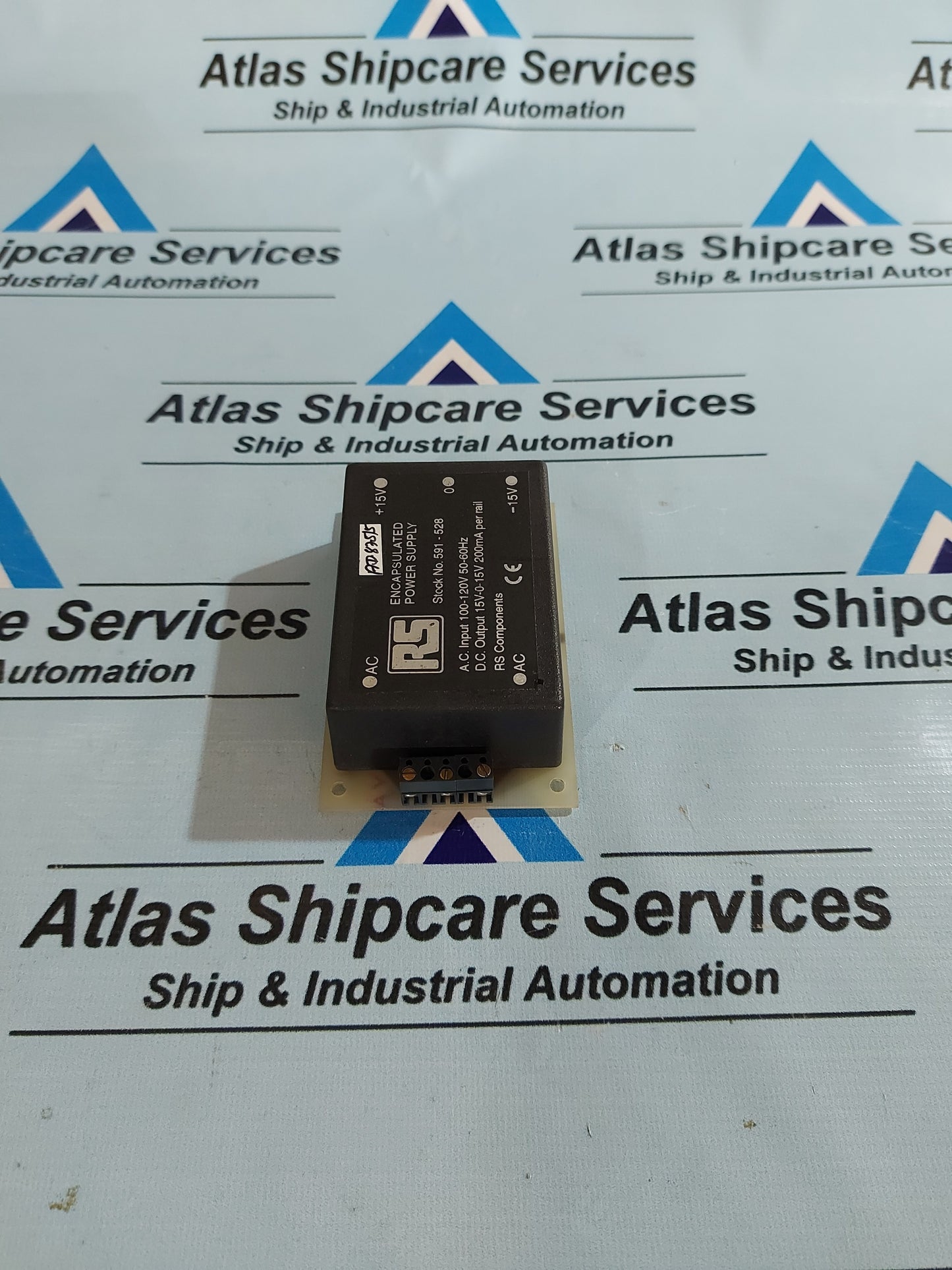 RS 592-947 ENCAPSULATED POWER SUPPLY
