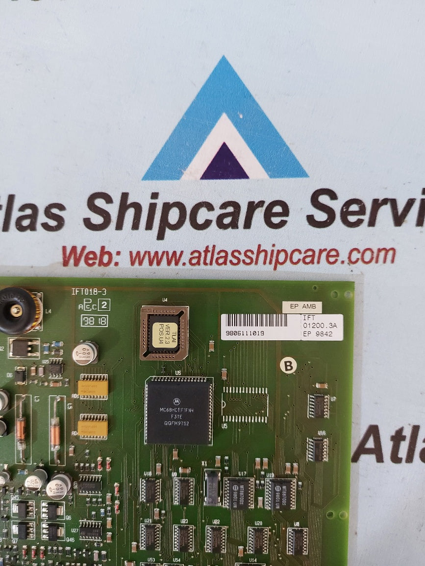 Rof 157 9050 Rev.B Pcb Card IFT018-3