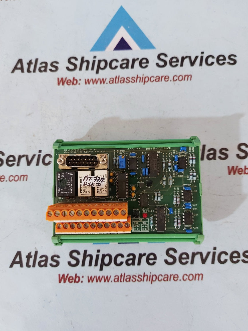Rolls-Royce 5880-PC1028 Servo Screw Tube Driver Board