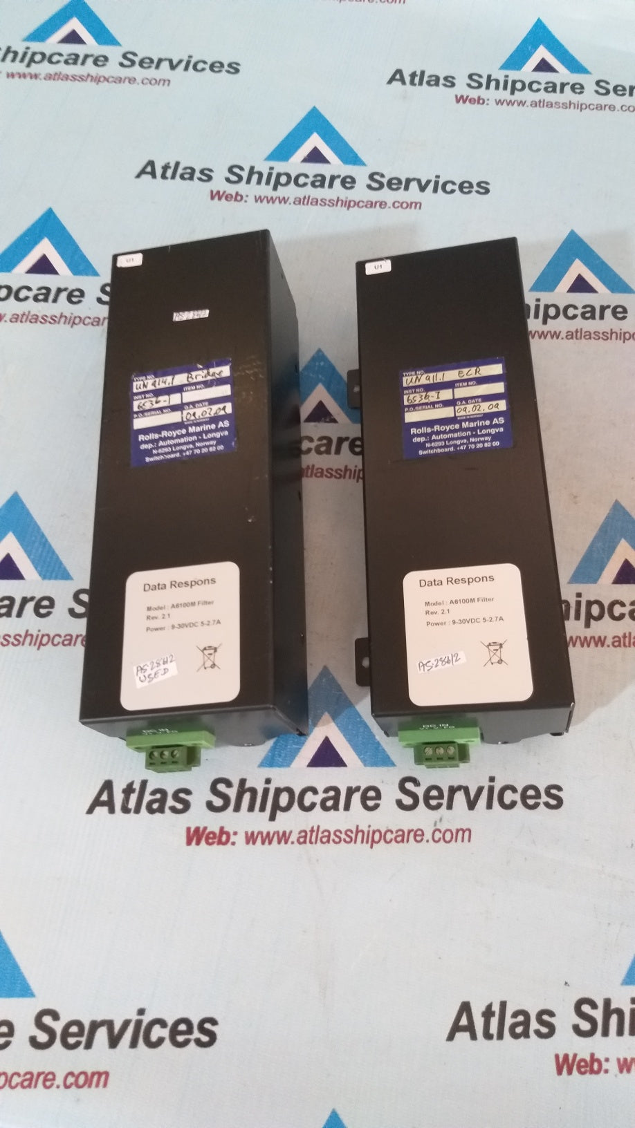 Rolls-Royce A6100M Filter UN 911.1 ECR
