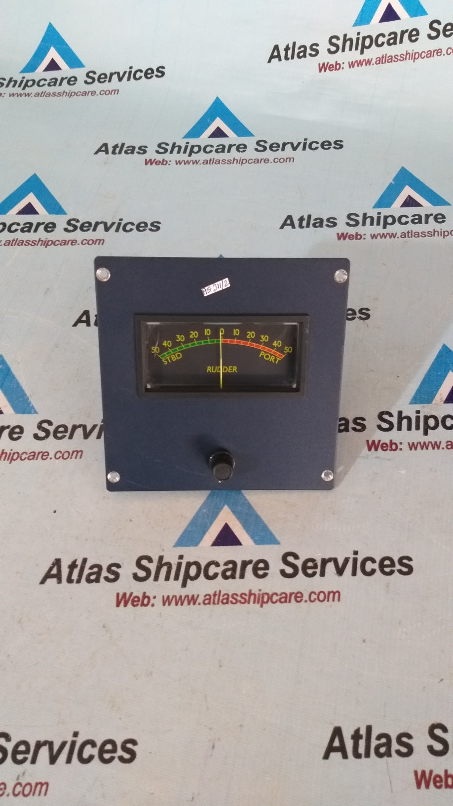 Rolls-Royce CE01-05 Rudder Panel Meter 0 To 50