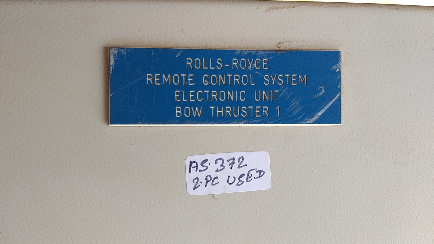 Rolls-Royce Remote Control System Electronic Unit Bow Thruster 1