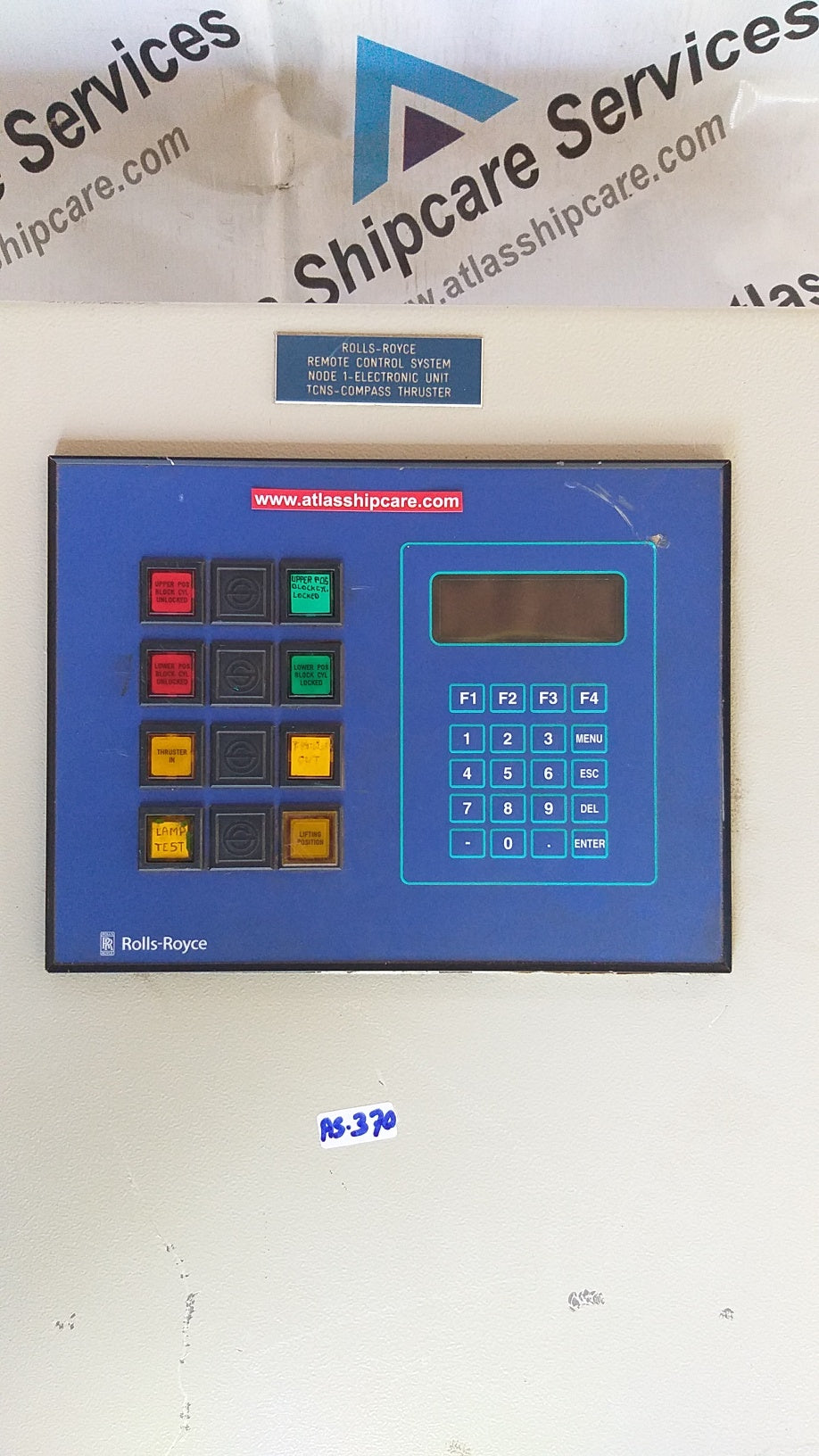 Rolls-Royce Remote Control System Node 1-Electronic Unit TCNS-Compass Thruster