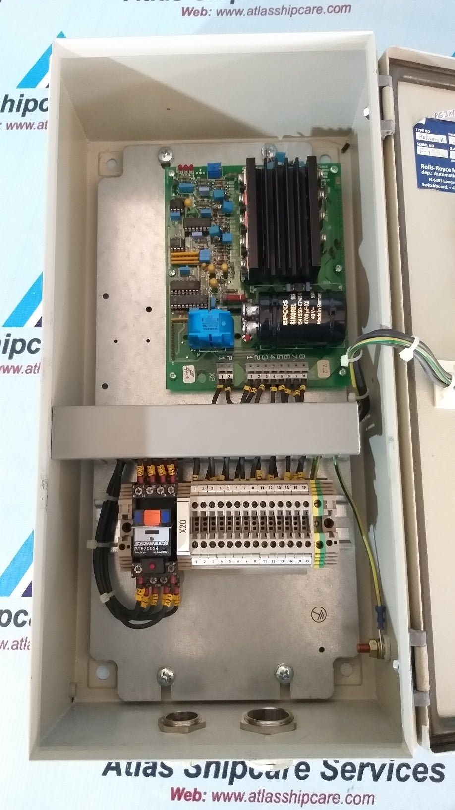Rolls-Royce Remote Control System Node 20-Actuator Interface Pitch STBD Main Propulsion