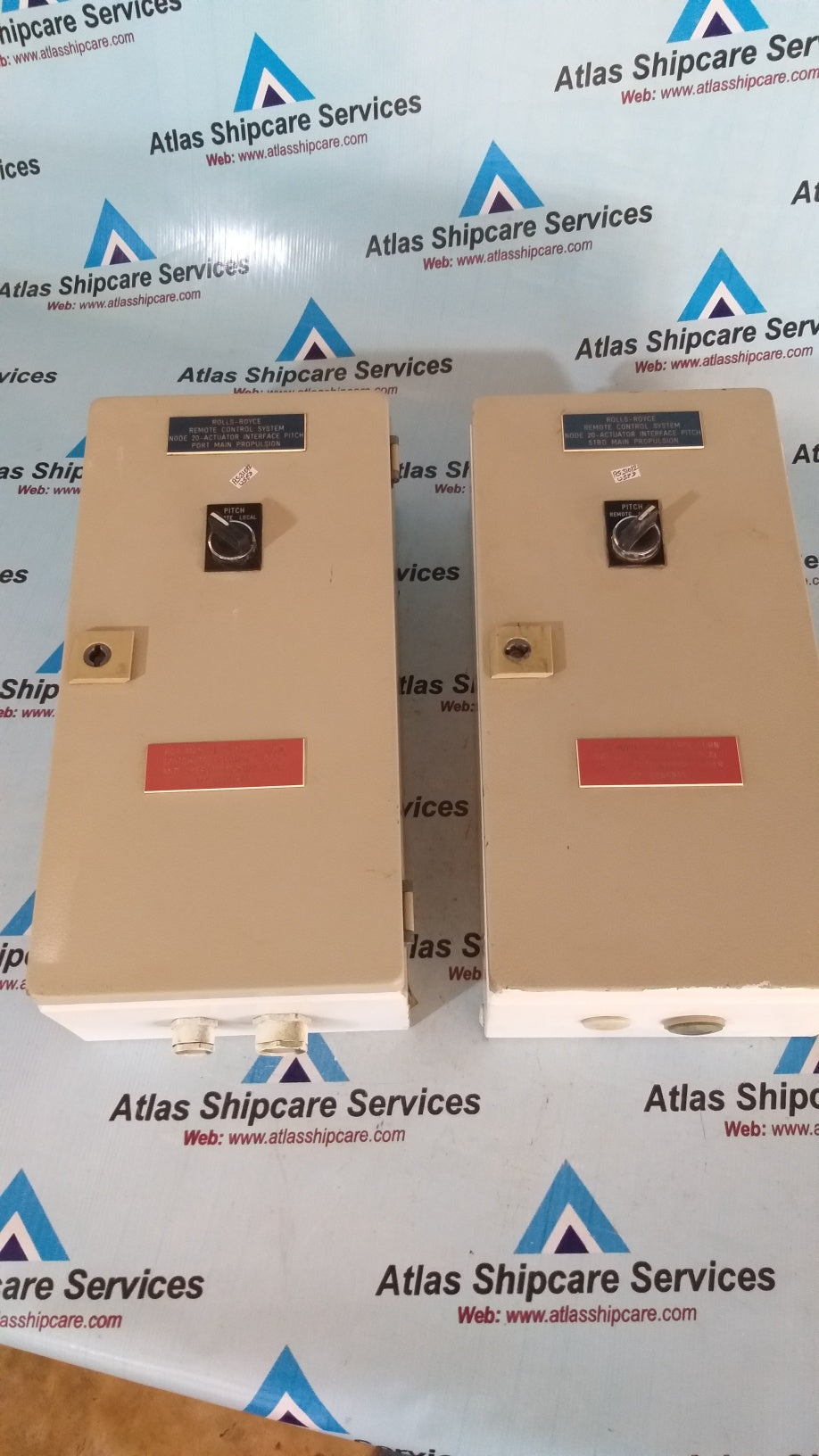 Rolls-Royce Remote Control System Node 20-Actuator Interface Pitch STBD Main Propulsion