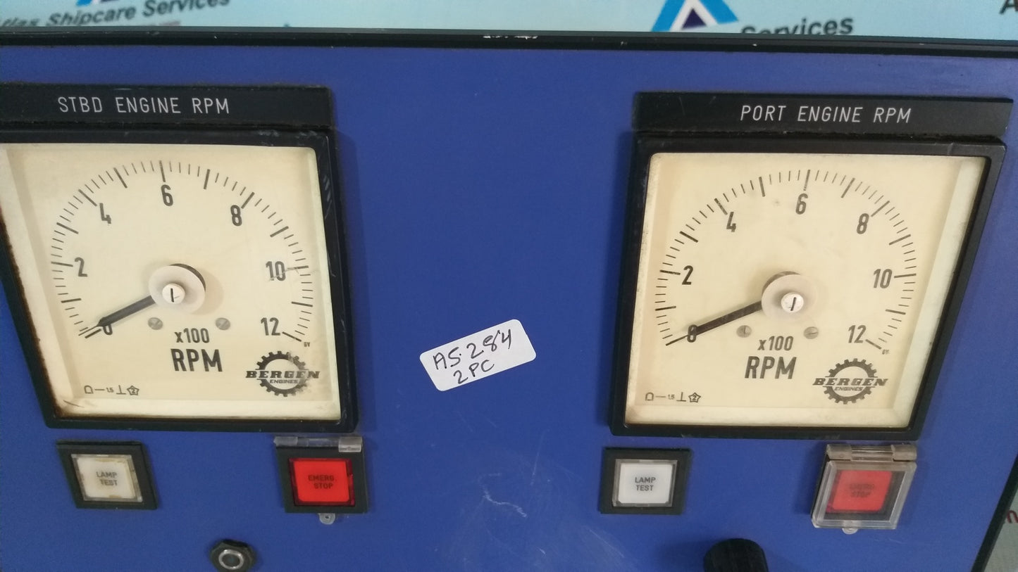 Rolls-Royce STBD-PORT Engine Rpm Control Panel