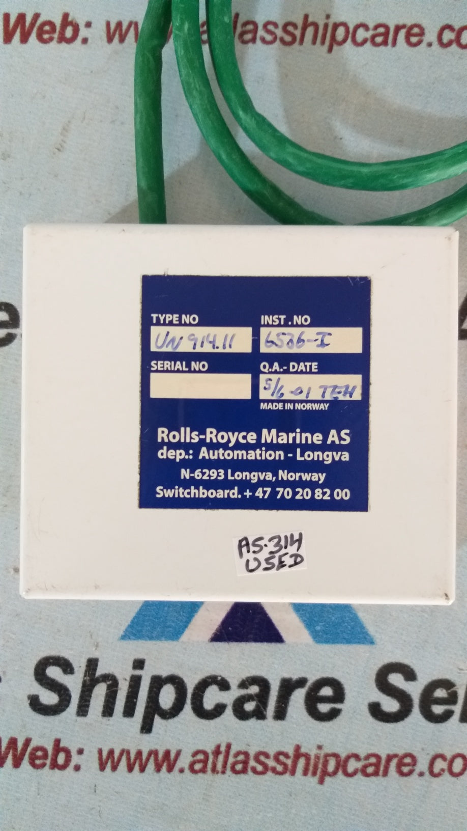 Rolls-Royce UN 914.11 6536-I Control Module
