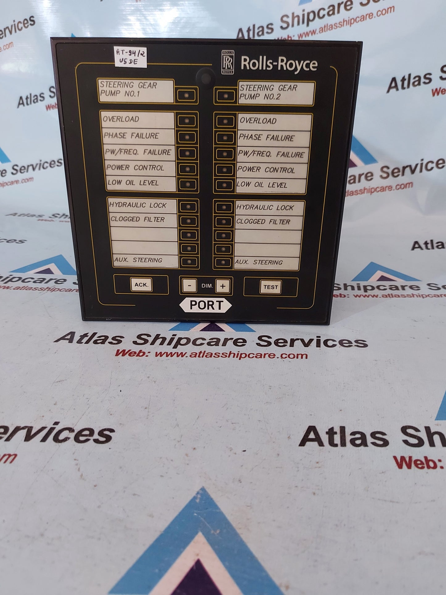 Rolls-Royce W-1802-00-01 Marine Marine Steering Gear