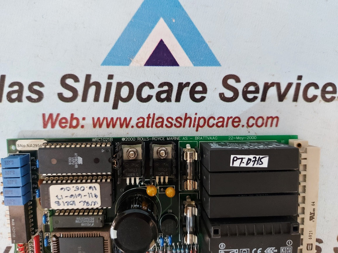 Rolls-Royce WRC1021B Controller Board