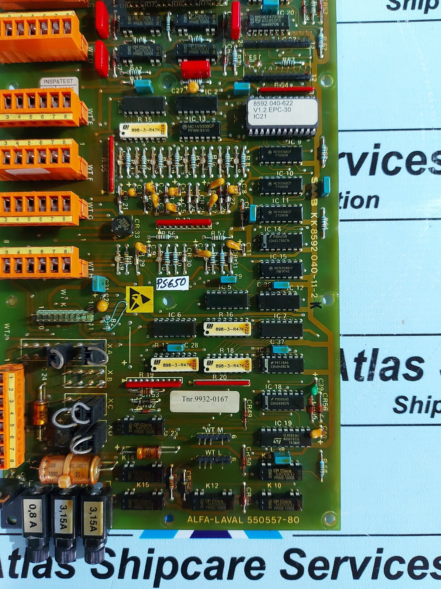 SAAB KK 8592 040-11-2 K PURIFIER CARD