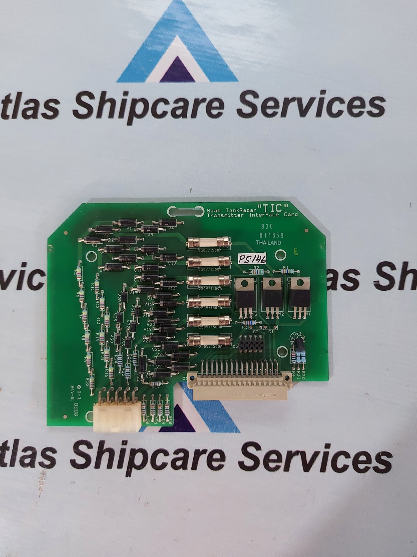 SAAB MARINE ELECTRONICS 9150072-007 TRANSMITTER INTERFACE CARD