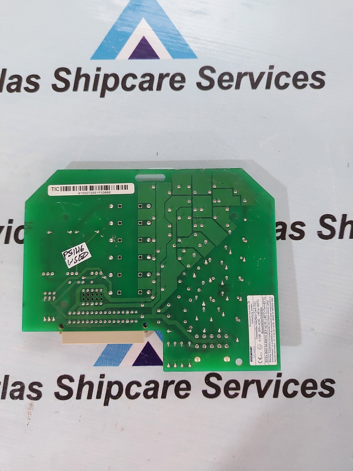 SAAB MARINE ELECTRONICS 9150072-007 TRANSMITTER INTERFACE CARD