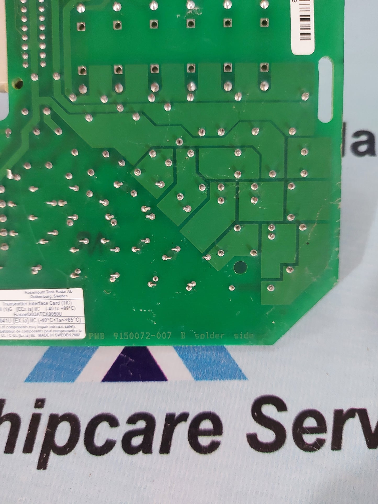 SAAB MARINE ELECTRONICS 9150072-007 TRANSMITTER INTERFACE CARD