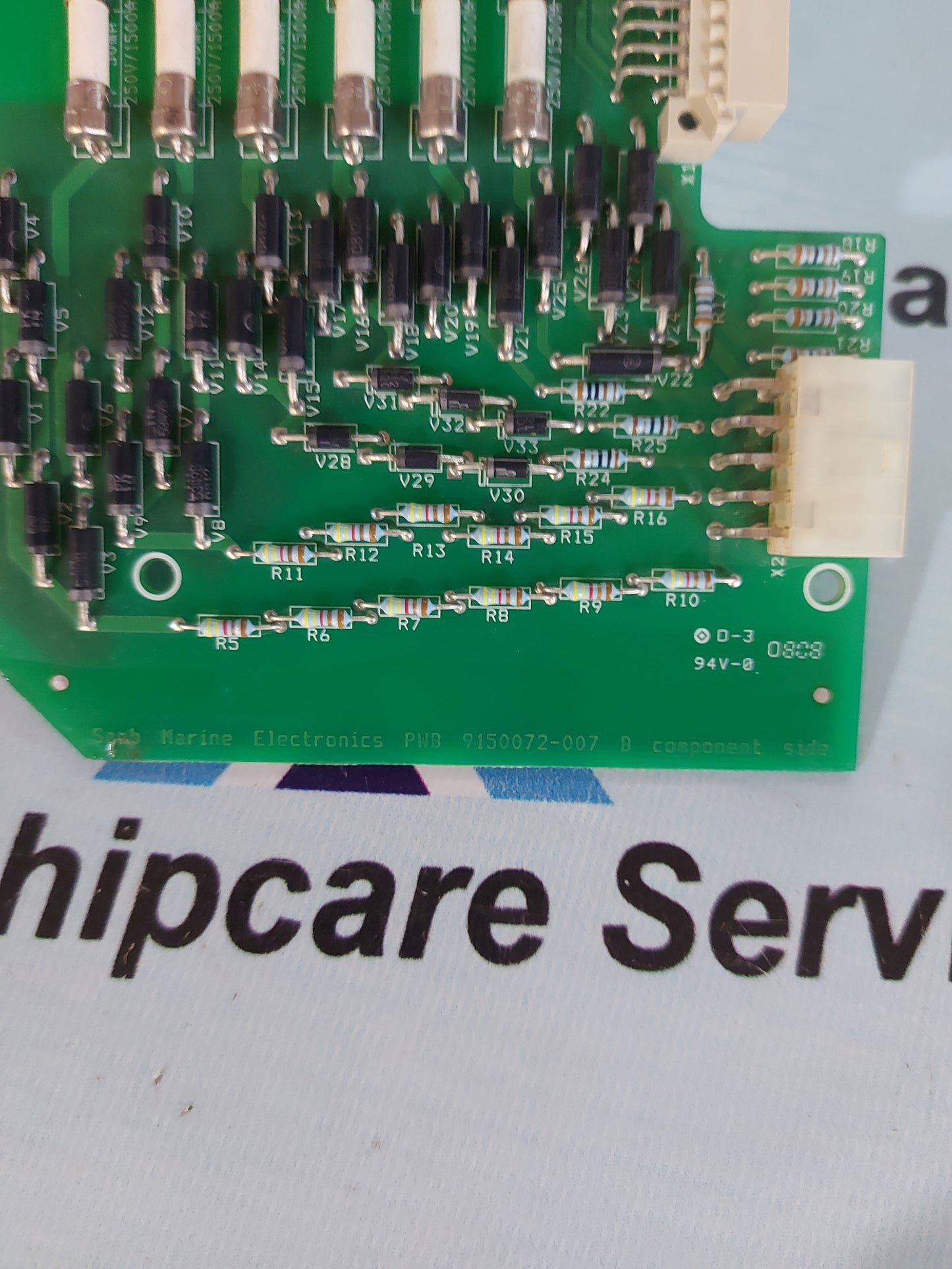 SAAB MARINE ELECTRONICS 9150072-007 TRANSMITTER INTERFACE CARD