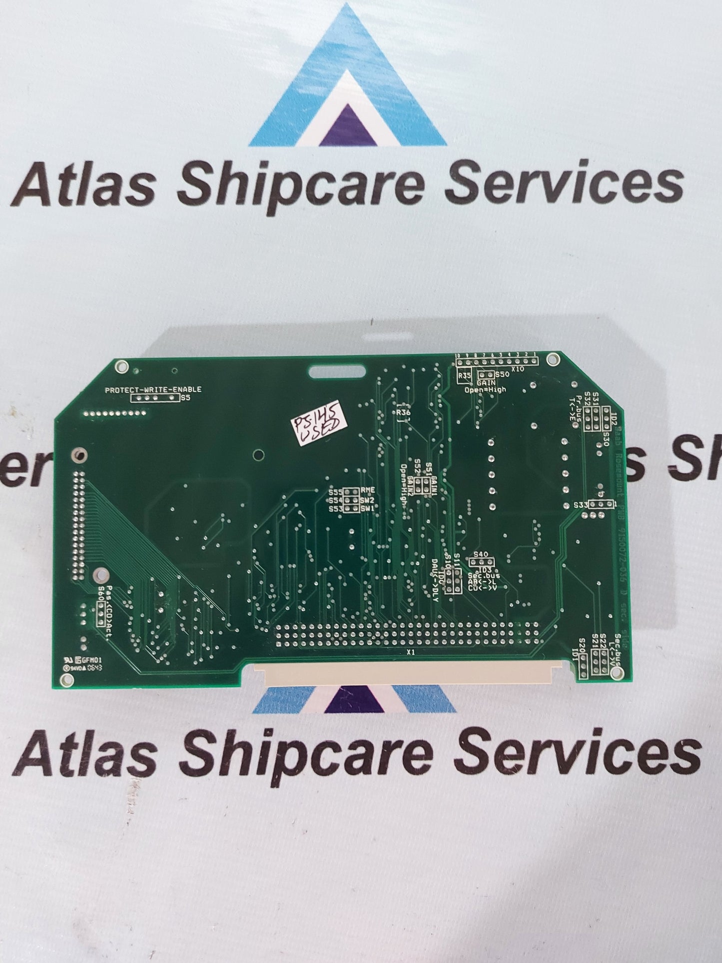 SAAB ROSEMOUNT 9150072-036 GAUGING SYSTEM ANALOG OUTPUT CARD