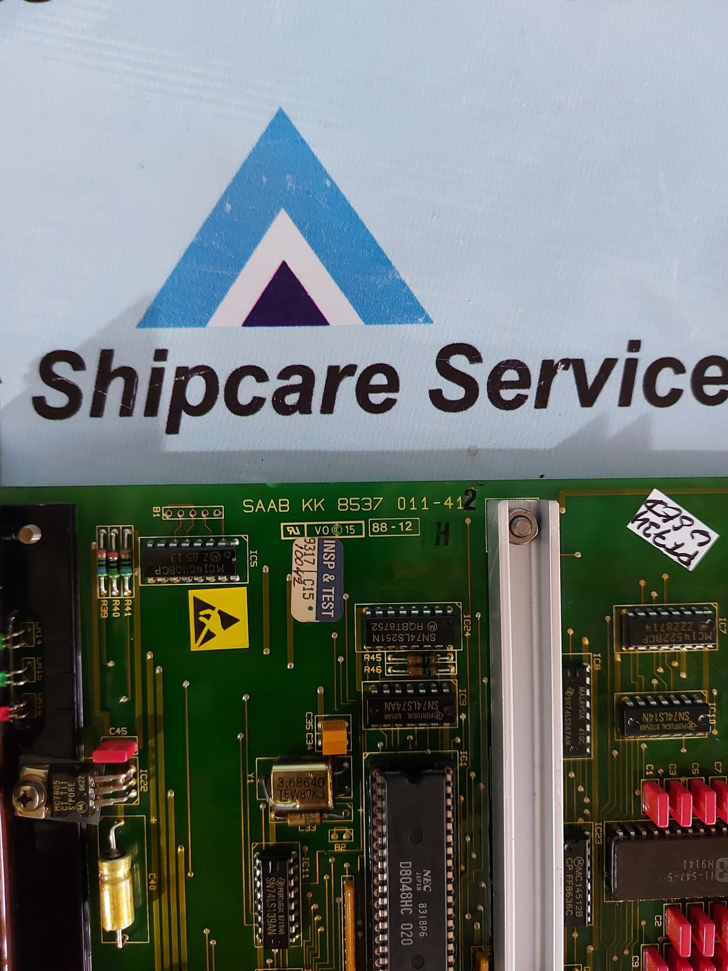 SAAB STALECTRONIC 2000 1981 705 PCB CARD P/N KK 8537 011-412 H
