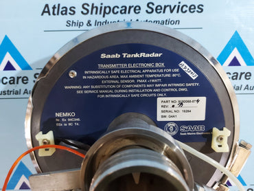 SAAB TANKRADAR 9150068-874 TRANSMITTER ELECTRONIC BOX REV.M