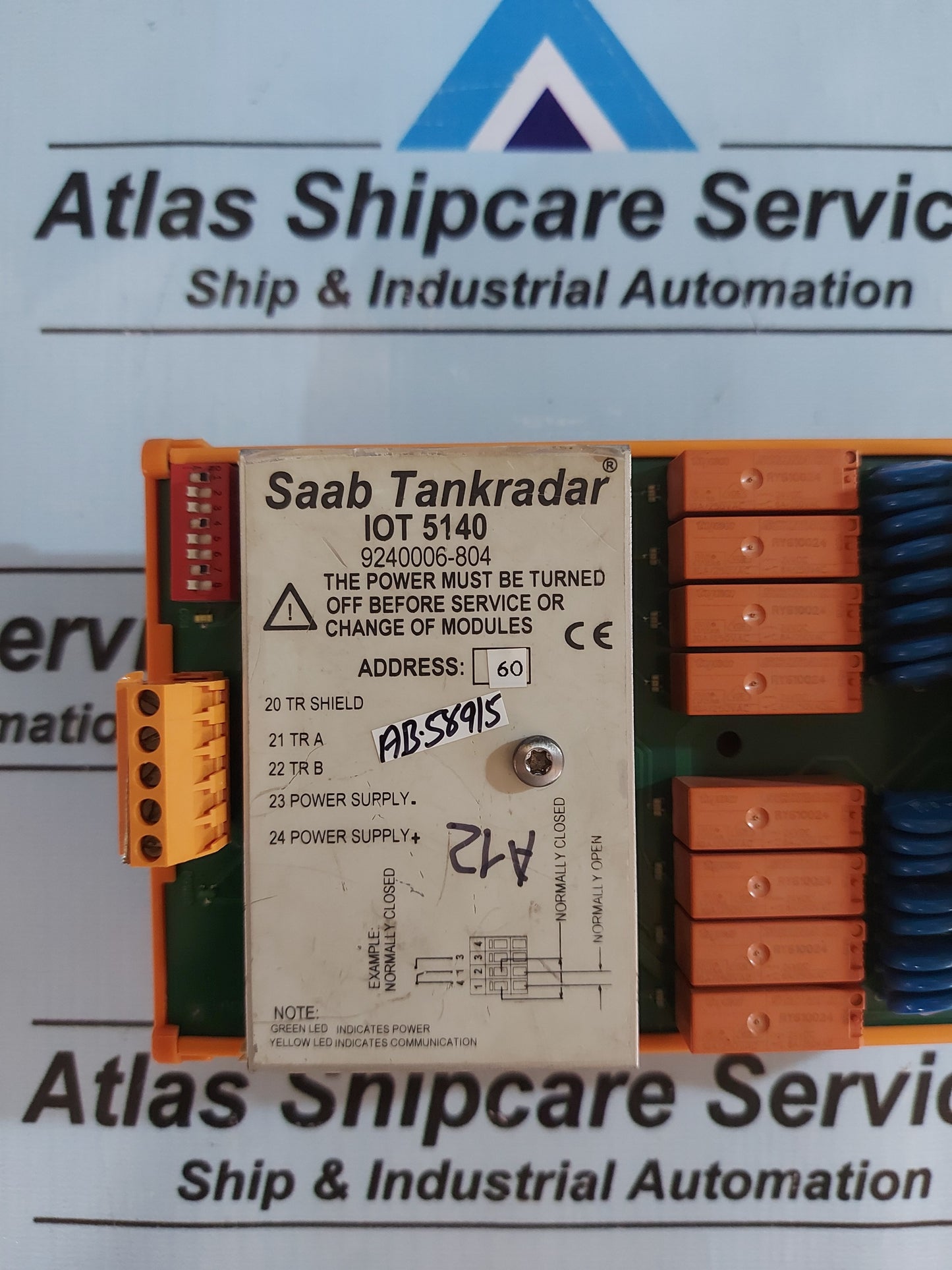 SAAB TANKRADAR IOT 5140 TERMINAL MODULE 9240006-804