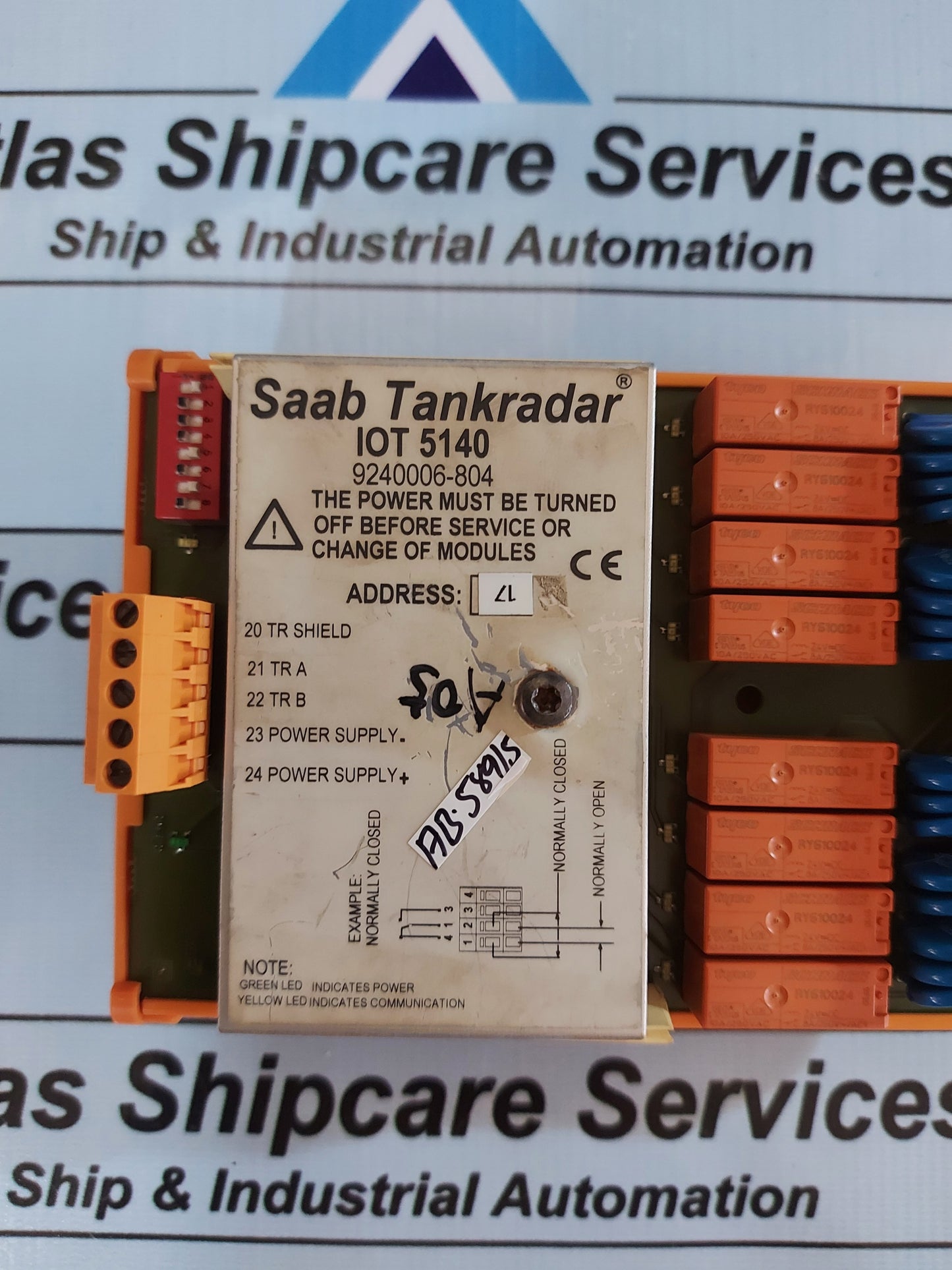 SAAB TANKRADAR IOT 5140 TERMINAL MODULE 9240006-804