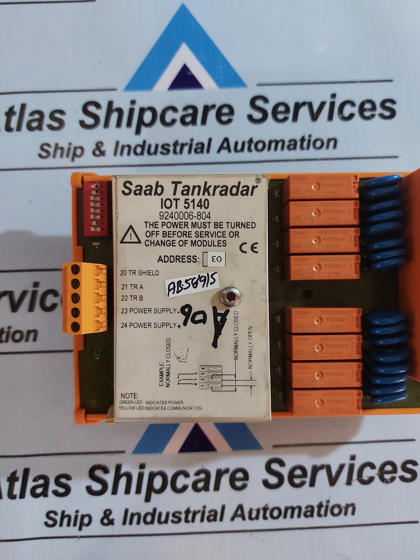 SAAB TANKRADAR IOT 5140 TERMINAL MODULE 9240006-804