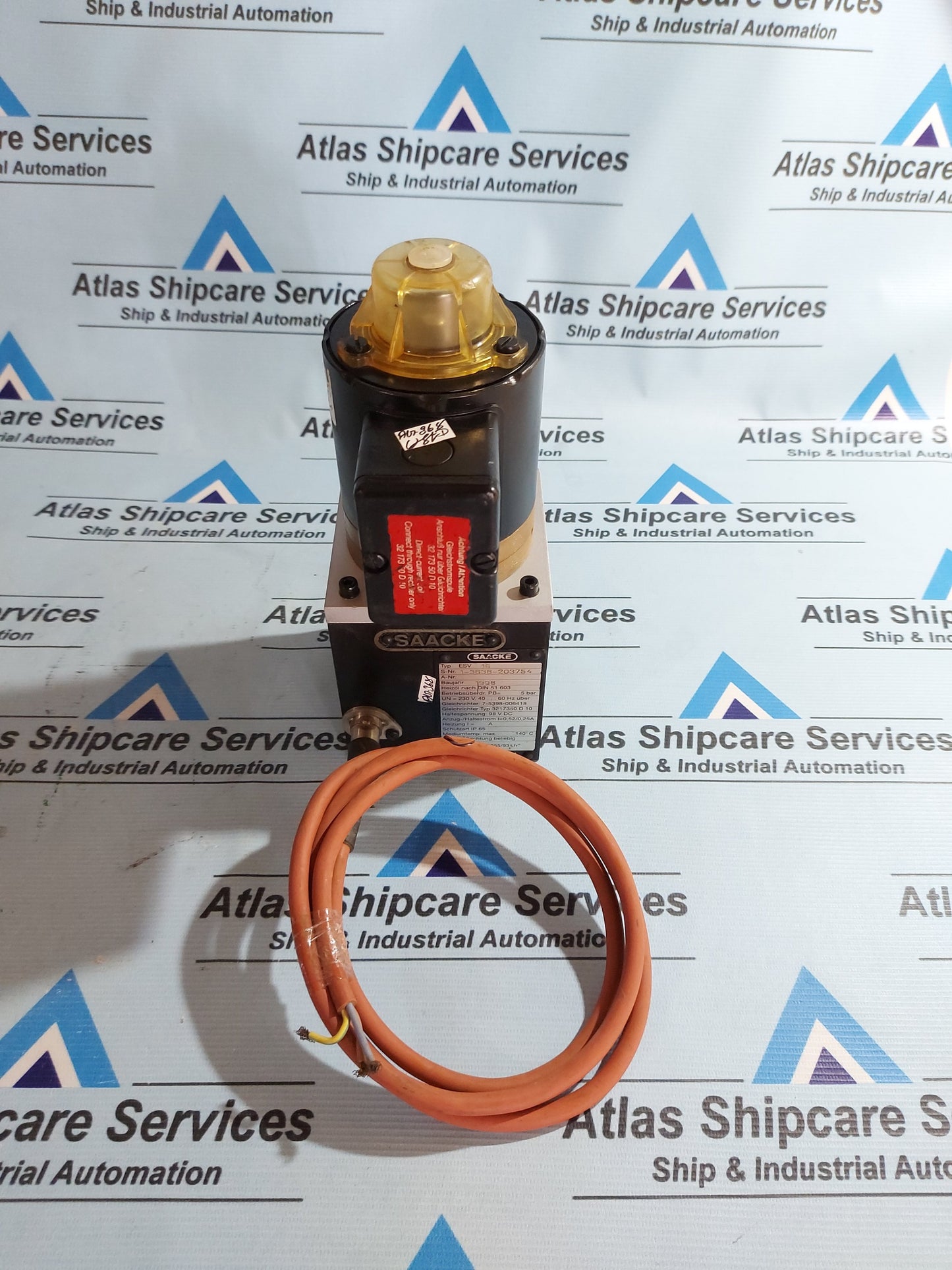 SAACKE ESV 16 ELECTROMAGNETIC VALVE AG368