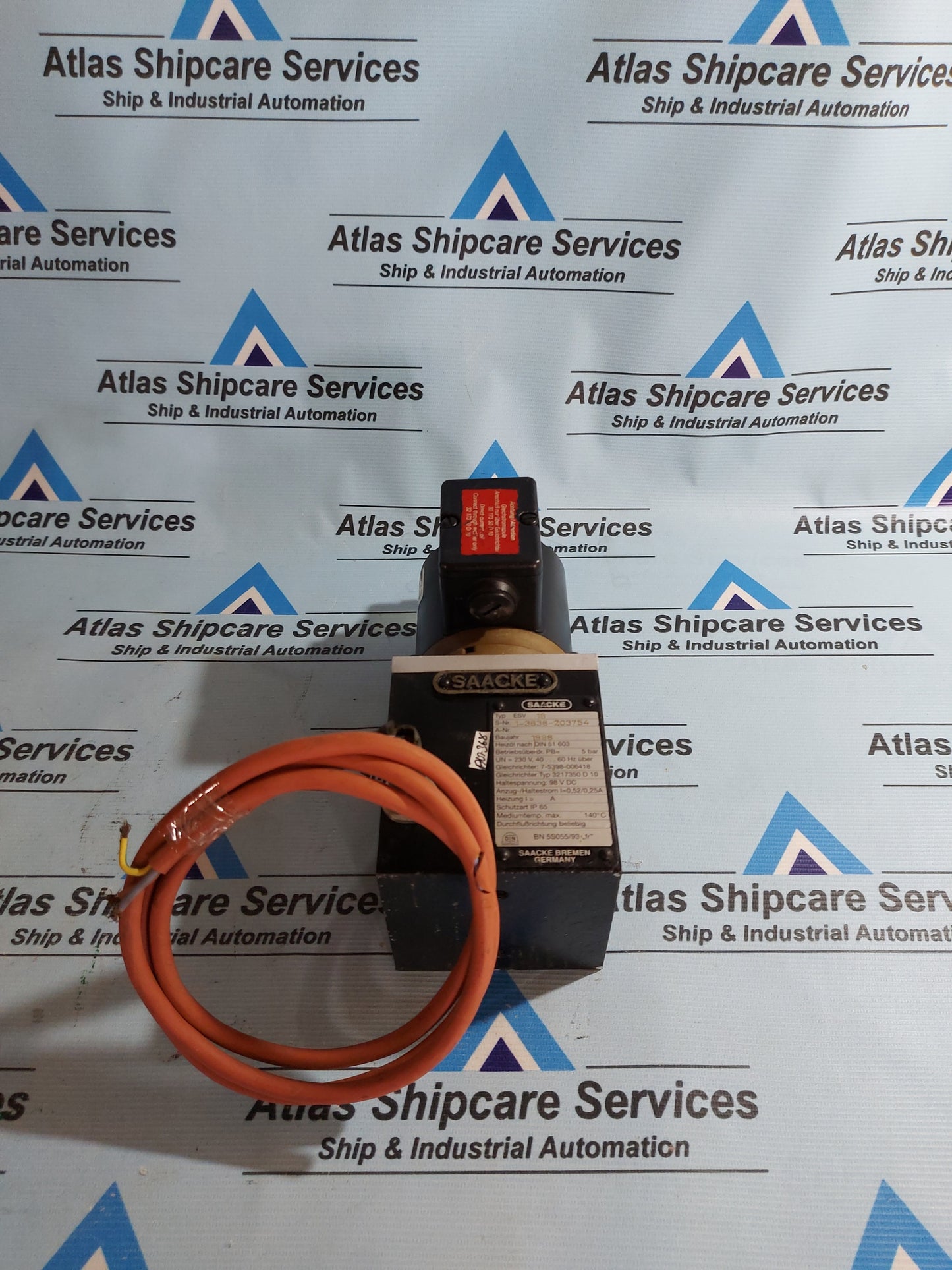 SAACKE ESV 16 ELECTROMAGNETIC VALVE AG368
