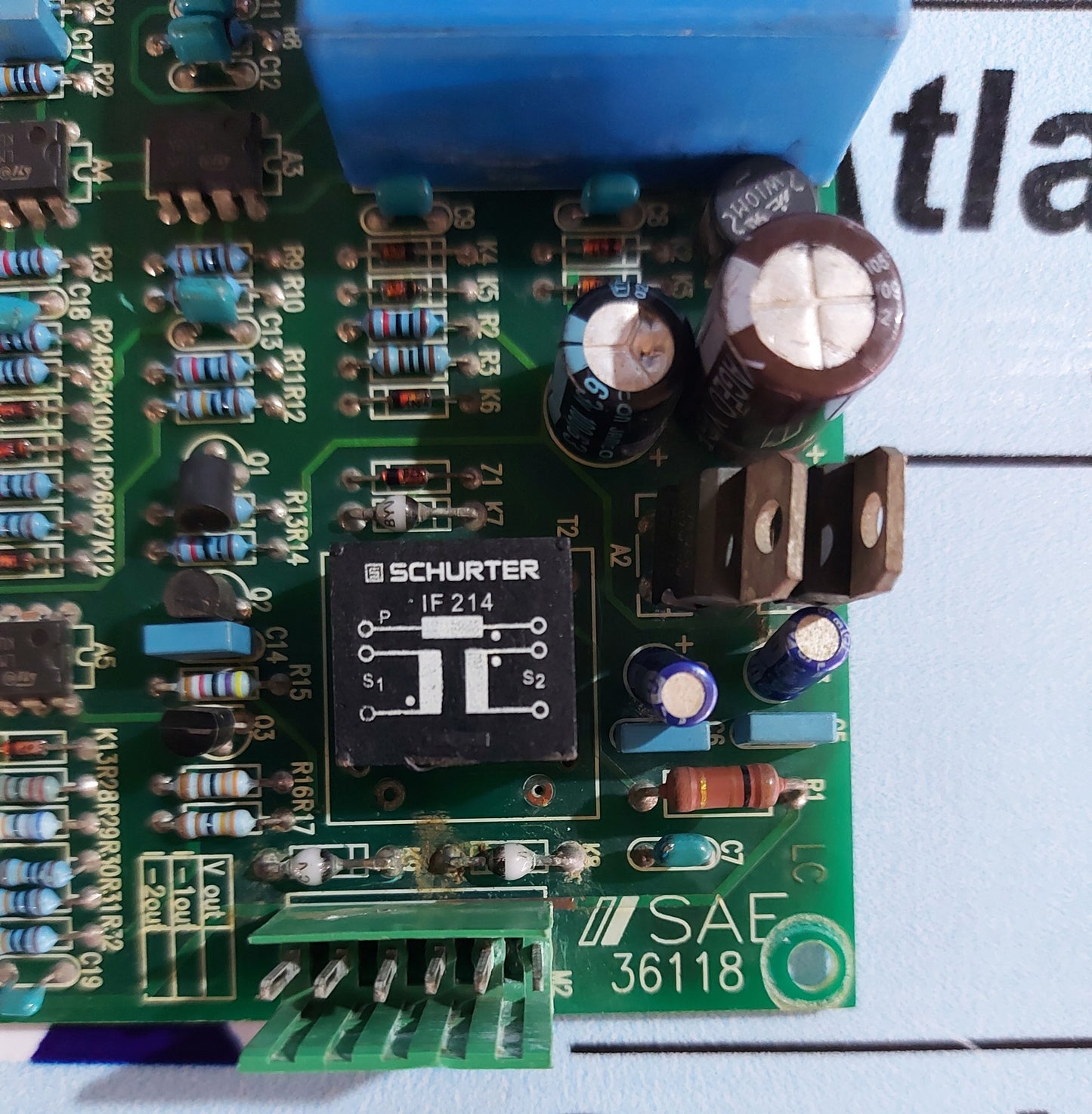 SAE GENOVA 36118 CIRCUIT BOARD
