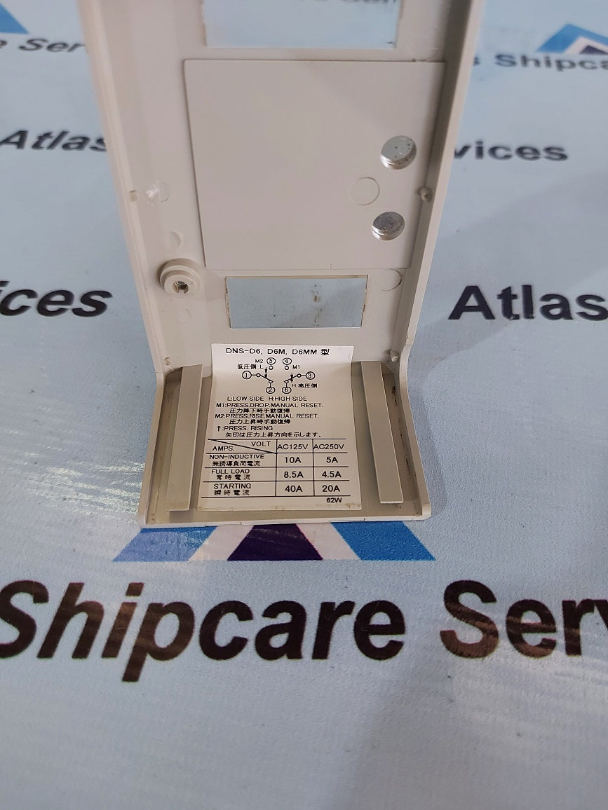 SAGINOMIYA DNS-D606 DUAL CONTROL PRESSURE SWITCH