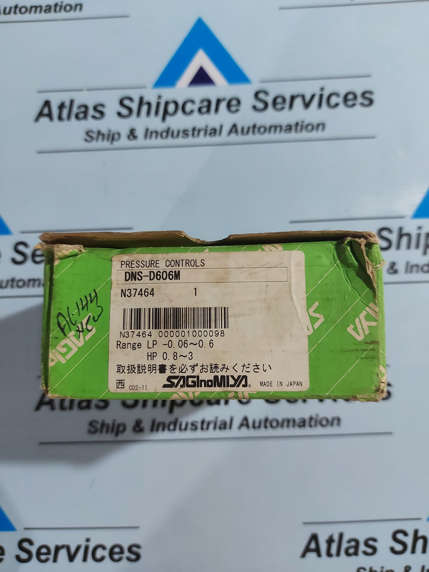 SAGINOMIYA DNS-D606M DUAL PRESSURE CONTROLLER