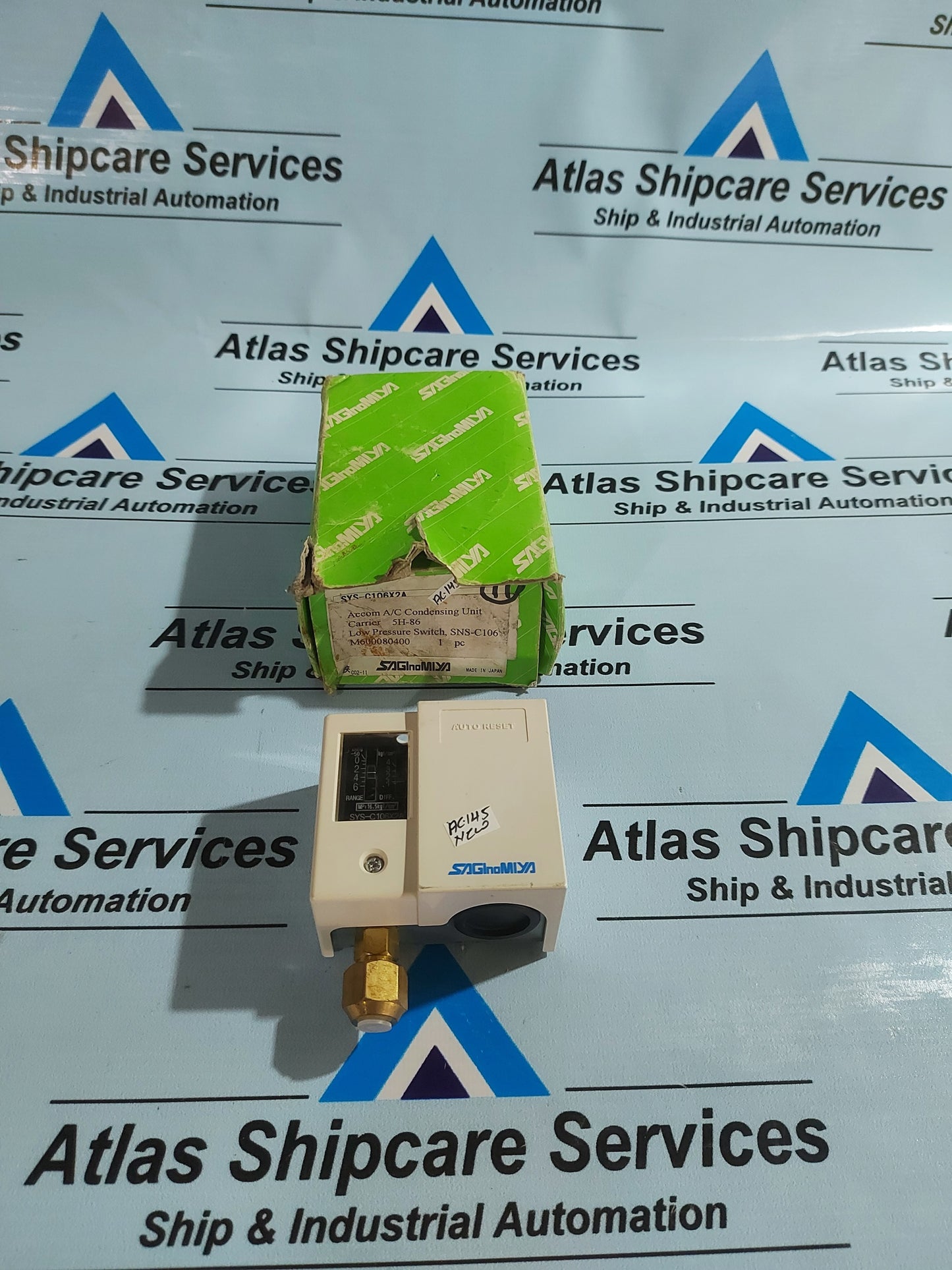 SAGINOMIYA SYS-C106X2A LOW PRESSURE SWITCH