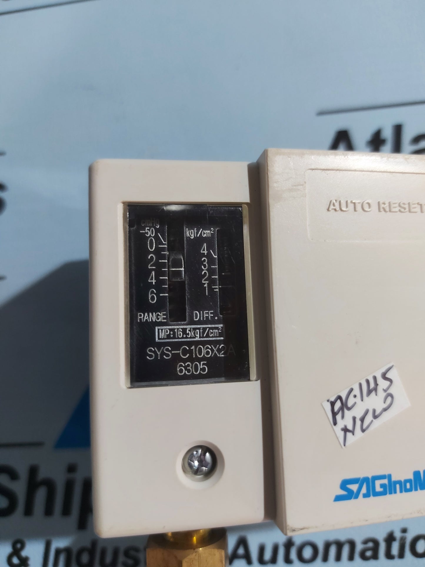 SAGINOMIYA SYS-C106X2A LOW PRESSURE SWITCH