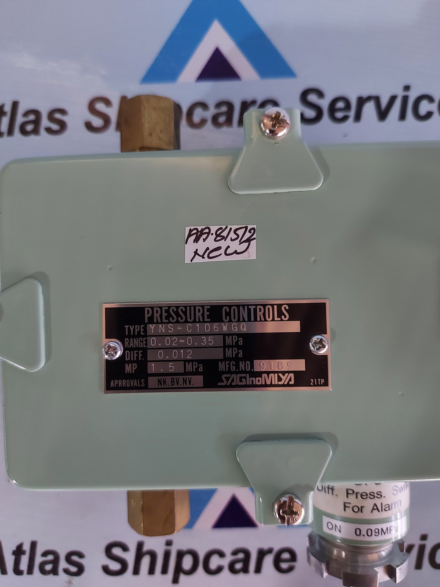 SAGINOMIYA YNS-C106WGQ PRESSURE SWITCH