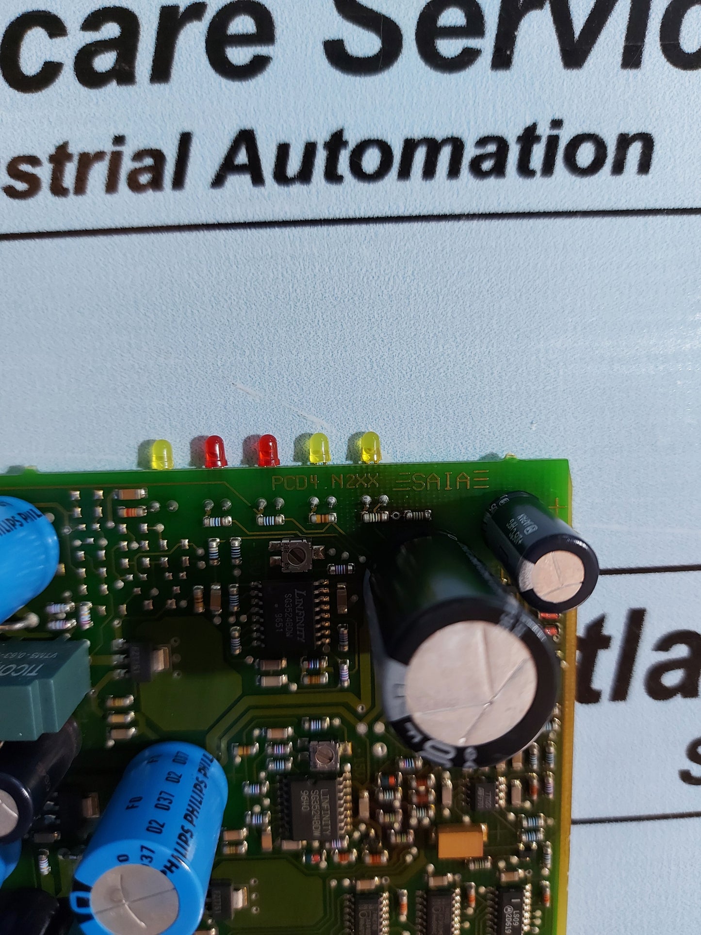 SAIA PCD4.N2XX PCB CARD MODULE