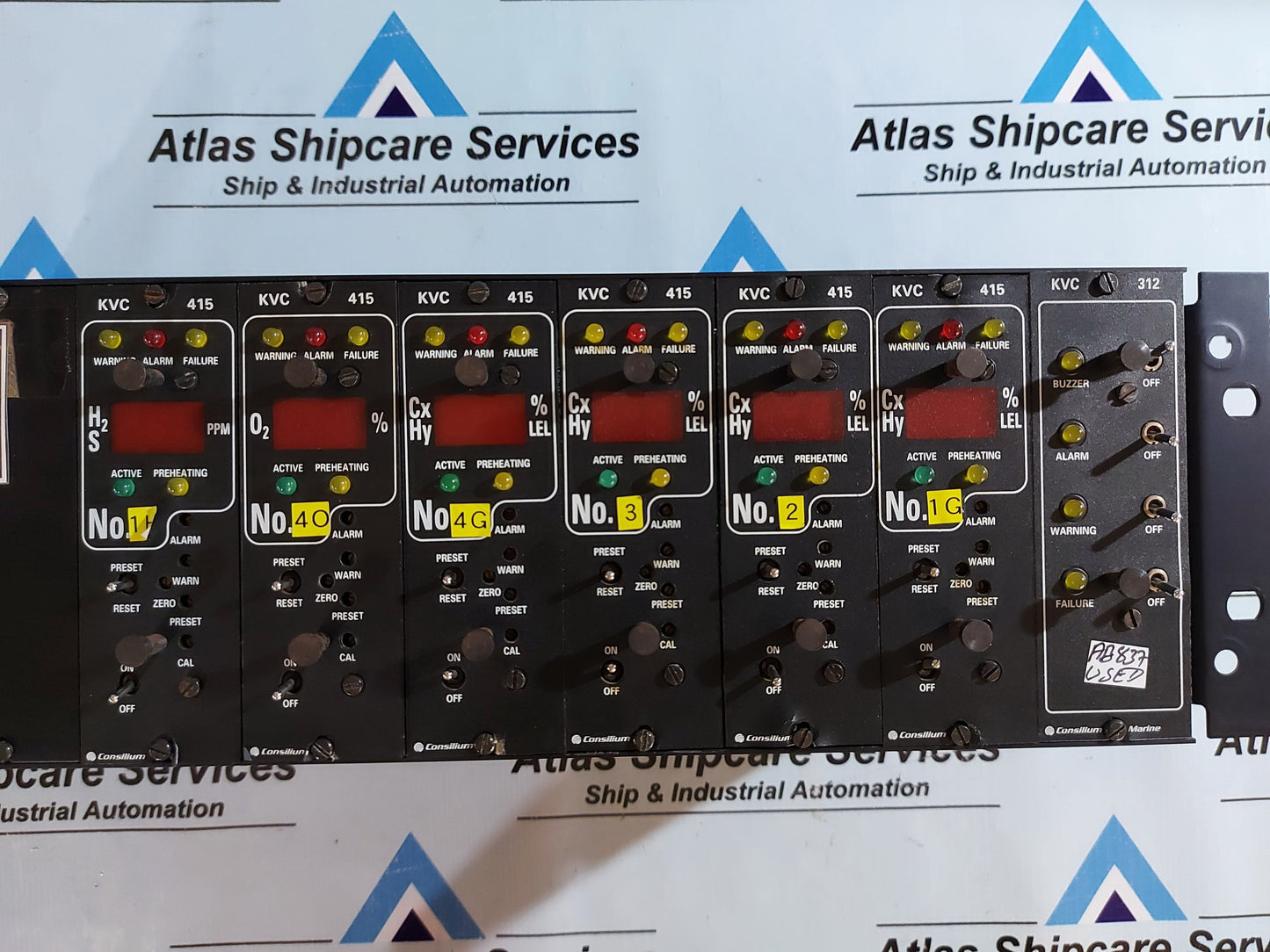 SALWICO KVC-41 FIXED GAS ALARM SYSTEM