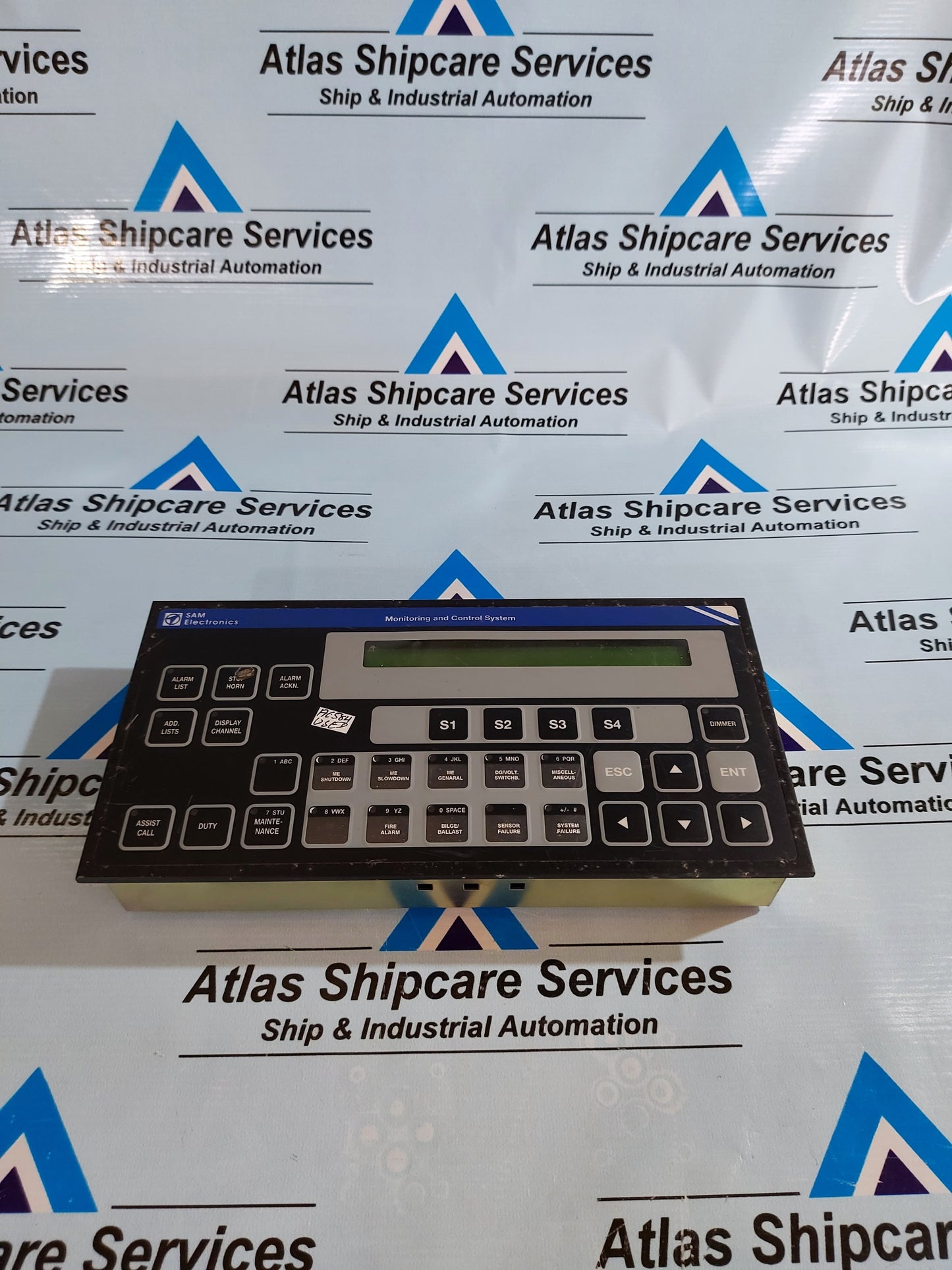 SAM ELECTRONICS DAP 2200 AAP MONITORING AND CONTROL SYSTEM P/N 815.001.112 01