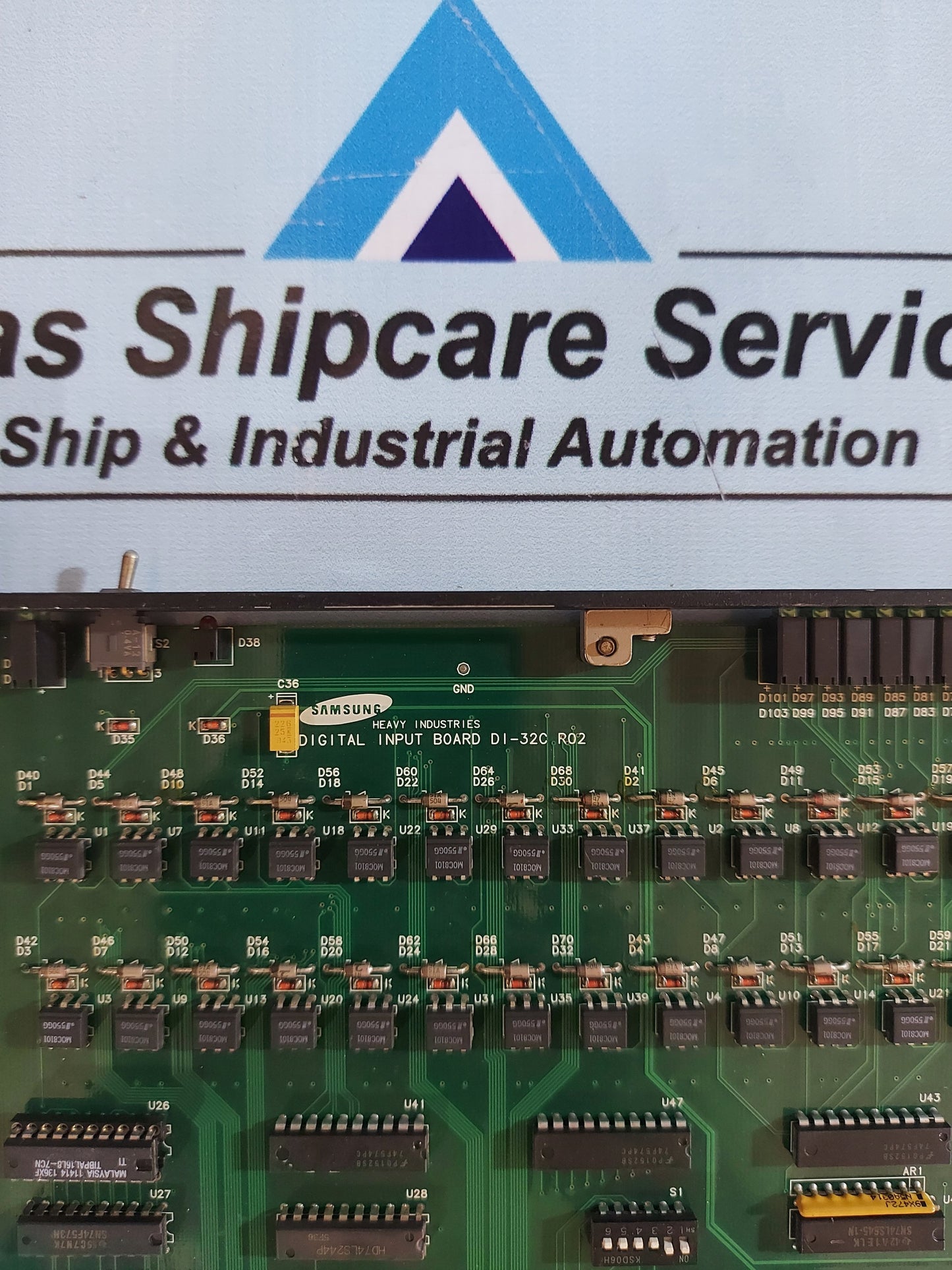 SAMSUNG DI-32C R02 DIGITAL INPUT BOARD