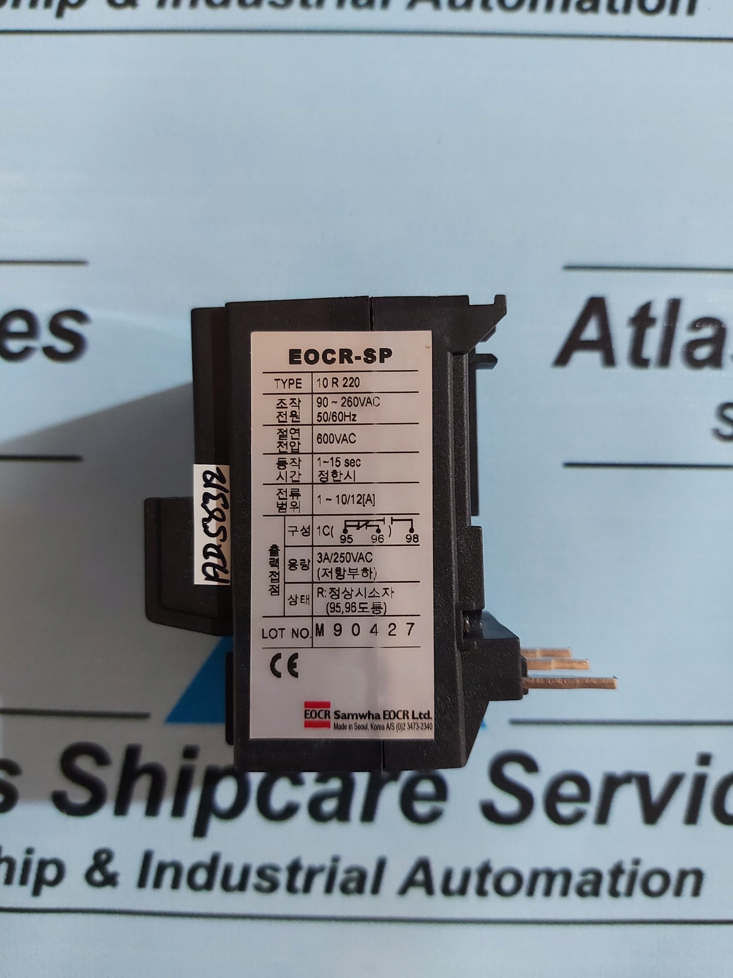 SAMWHA EOCR-SP 10 R 220 ELECTRONIC OVERCURRENT RELAY