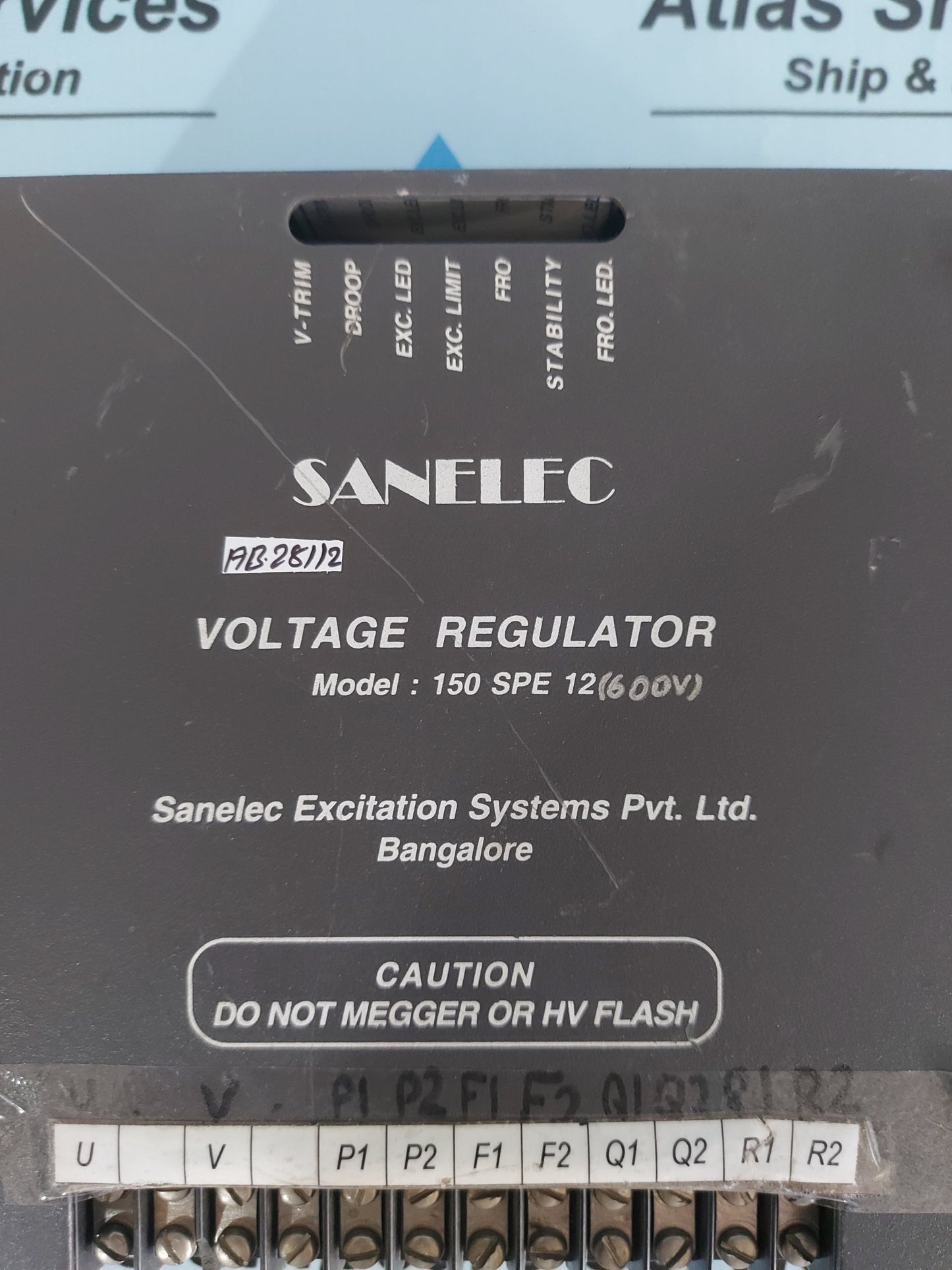 SANELEC 150 SPE 12(600V) VOLTAGE REGULATOR