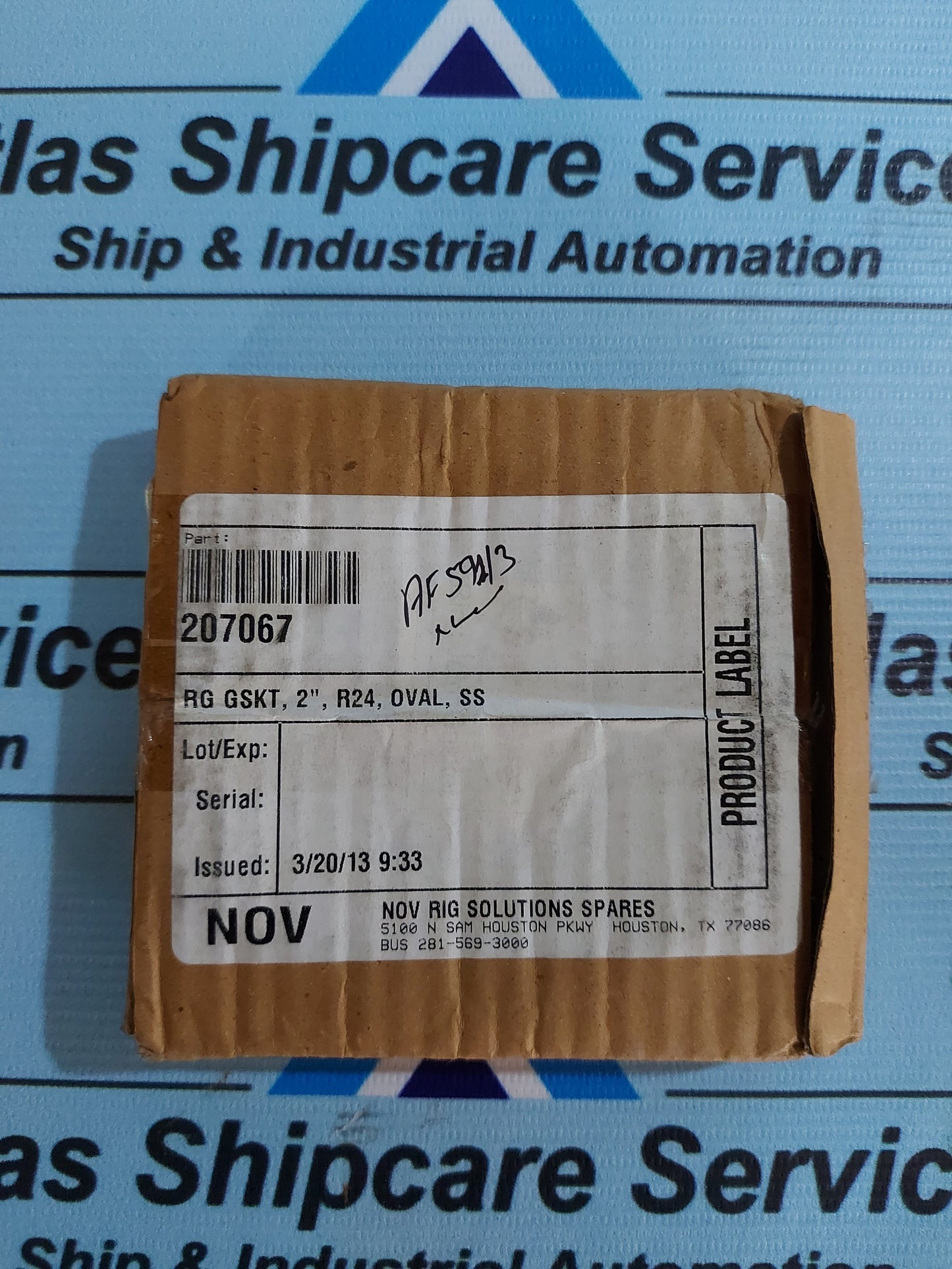 SARA-SAE R24 RING JOINT GASKET STAINLESS STEEL 304